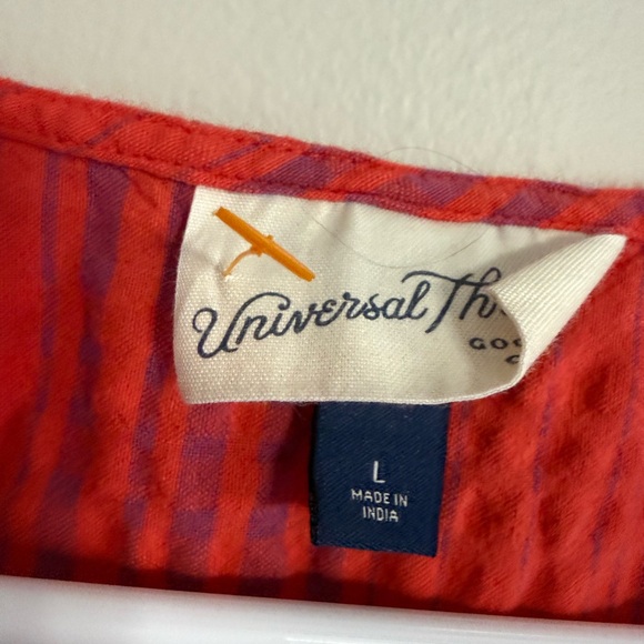 Universal Thread Red Ruffled Blouse - Picture 3 of 3